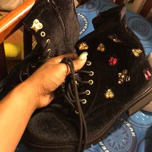 Betsey Johnson Combat Boots
